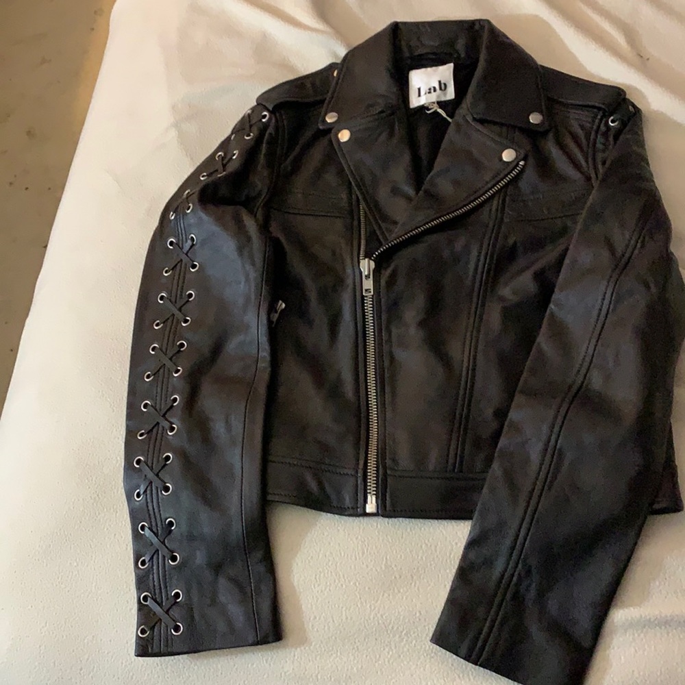 Leather jacket